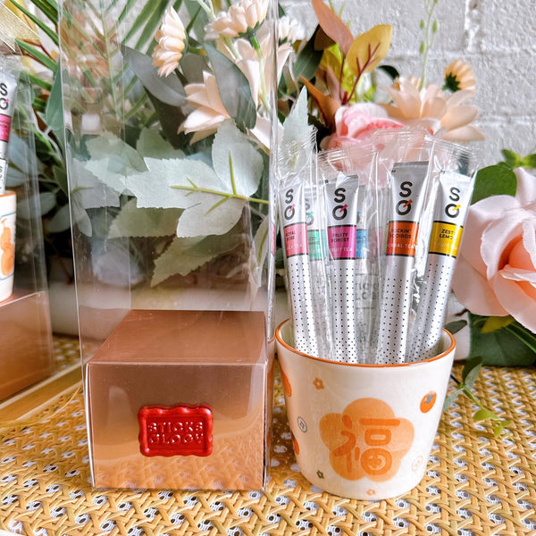 ［香港限定］「吉祥如意」陶瓷茶杯10枝套裝