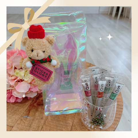 ［香港限定］聖誕繽紛小熊10枝套裝