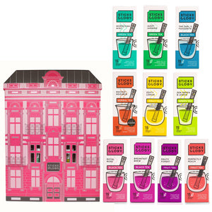 ［香港限定禮盒］茶迷倫敦 50 枝奢華英倫大屋禮盒 (粉紅色）- 優惠套裝